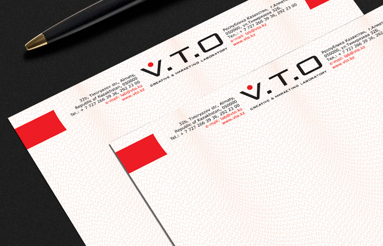 Фирменный бланк VTO