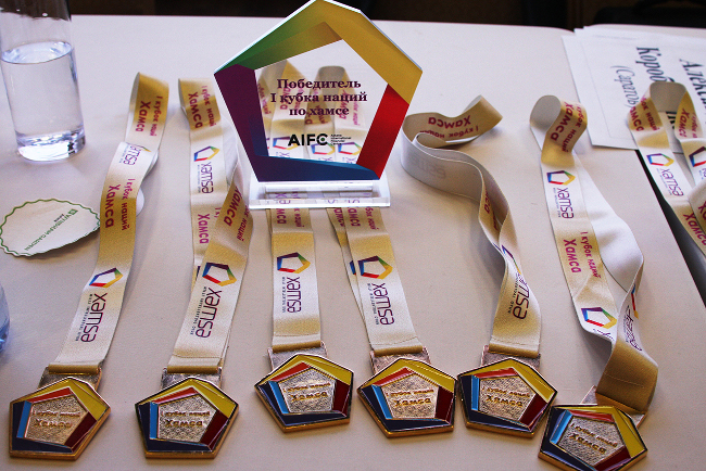 хамса, медаль, литье, медали алматы