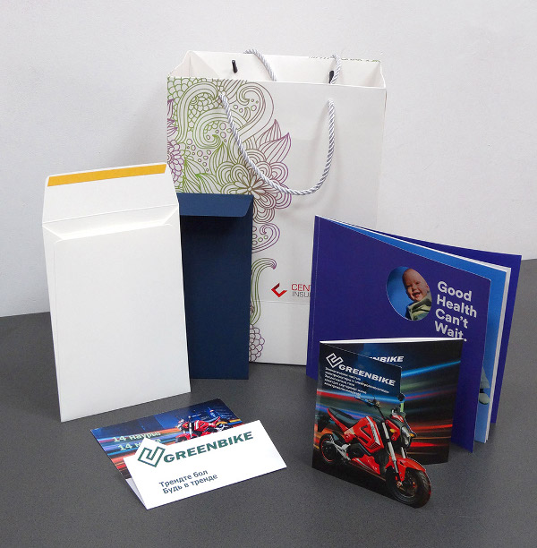 Чертежи для конвертов и пакетов