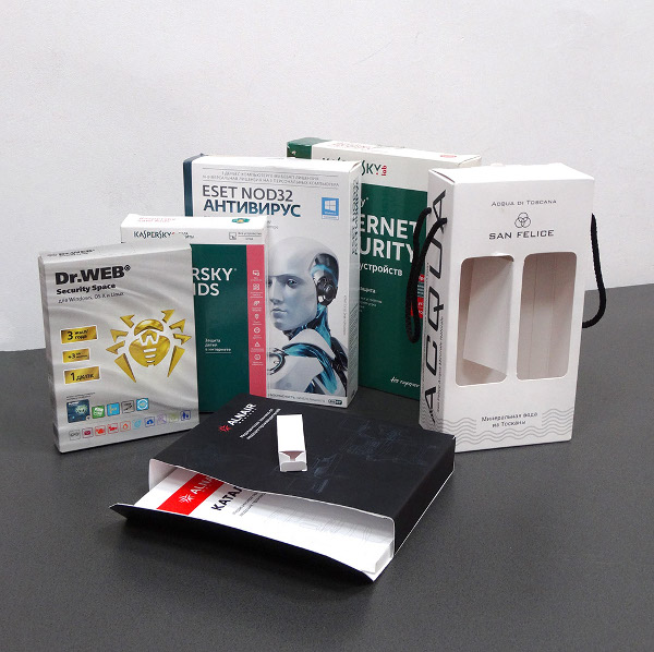 Антивирусные коробки от компании V.T.O.