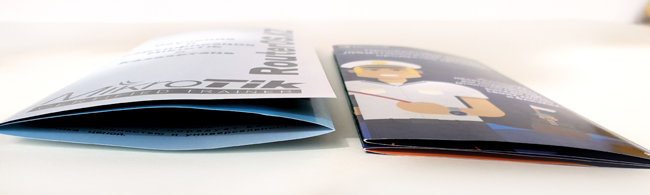 Буклет имеющий 2 фальца