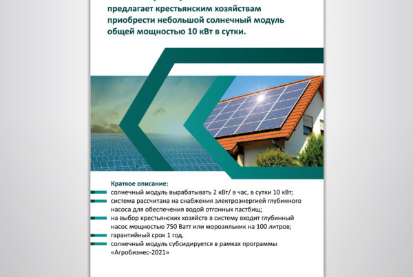 листовка, зеленый, минимализм, печать листовок Алматы