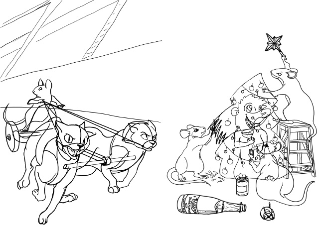 Скачки и мышь