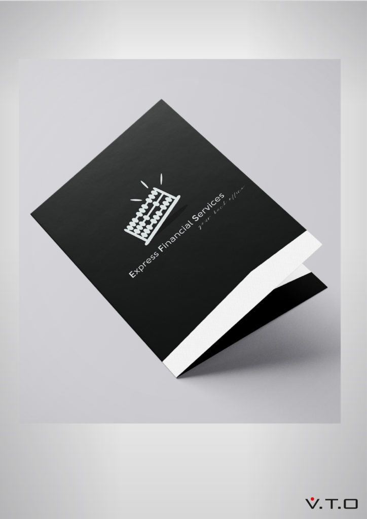 Express Financial Service, брошюра, дизайн алматы, полиграфия, листовки
