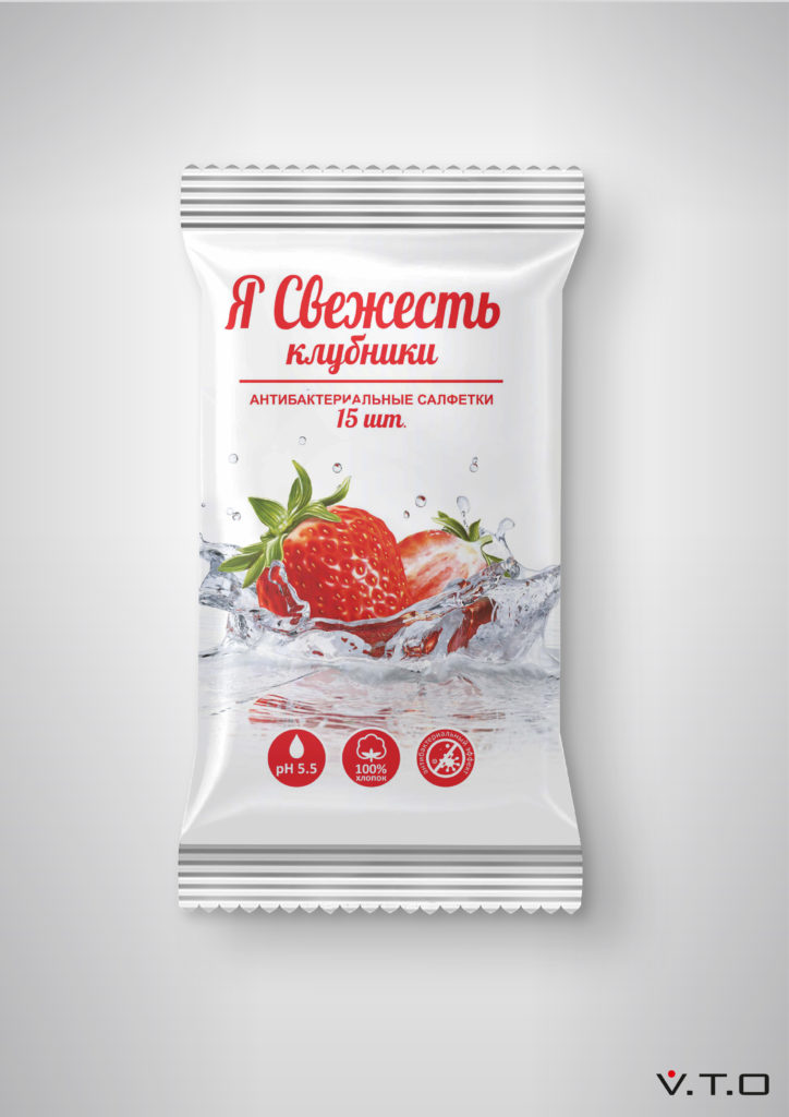 я свежесть, влажные салфетки, дизайн упаковки, коллажирование, полиграфия, алматы
